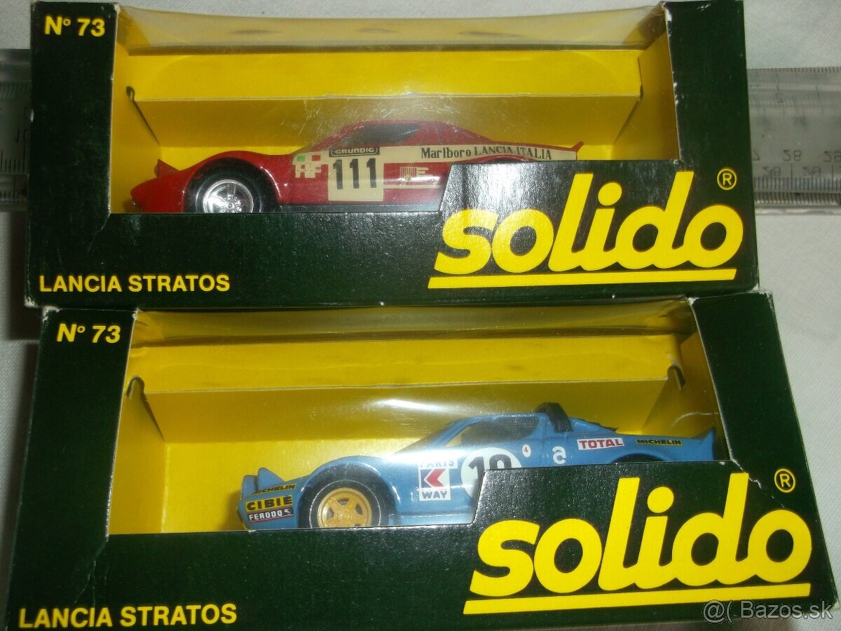 LANCIA mierka 1:43 100% stav v original krabickach - 7