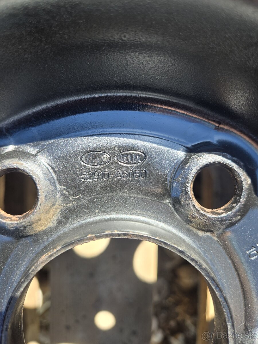 Original plechove disky KIA R15 - 7