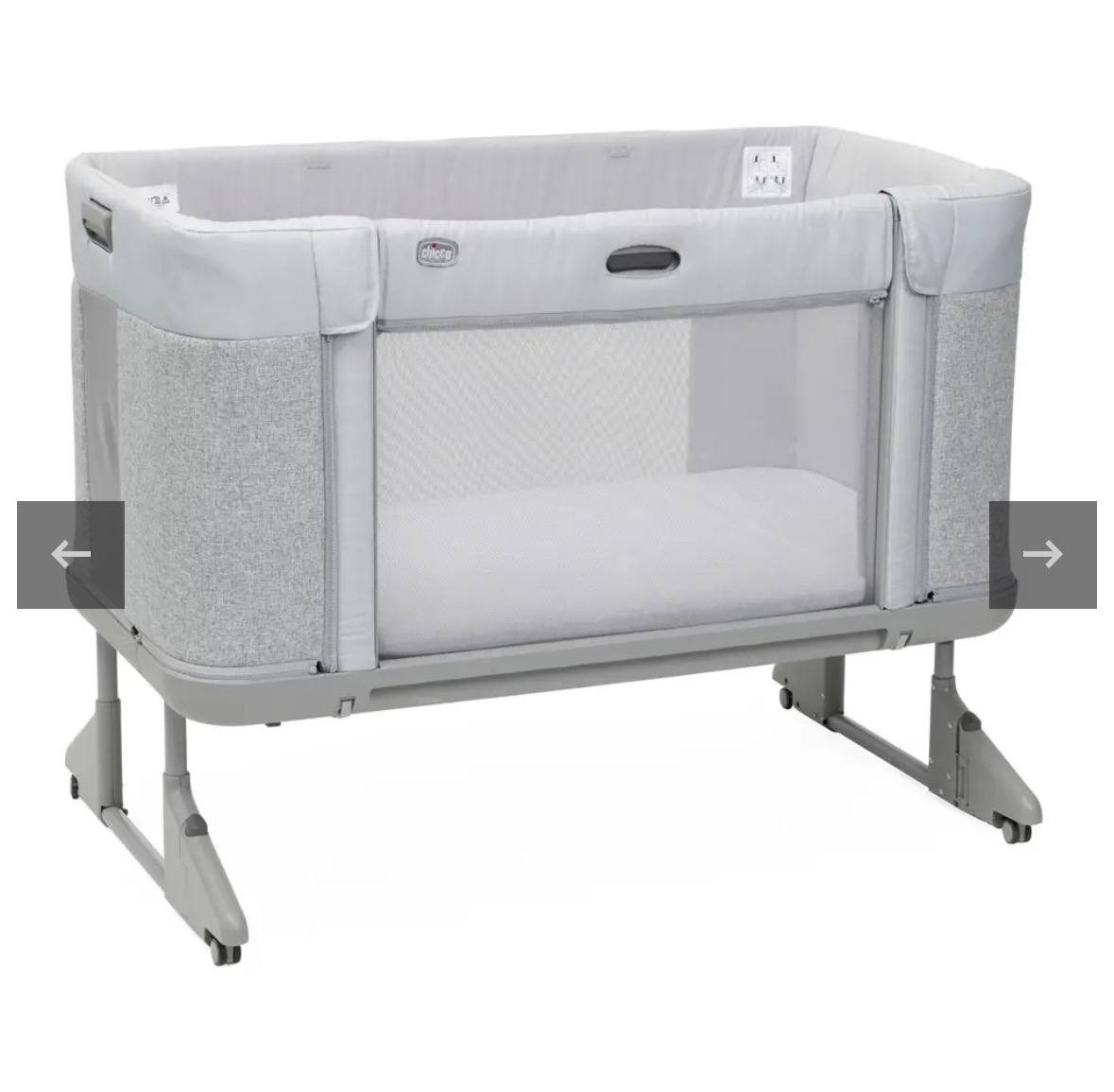 Predám Chicco Next2Me Forever – Ash Grey - 7