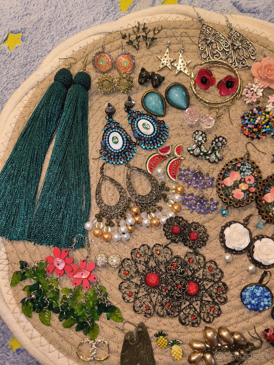 Bižutéria,náušnice,náhrdelníky,brošne,prstene,prívesky - 7