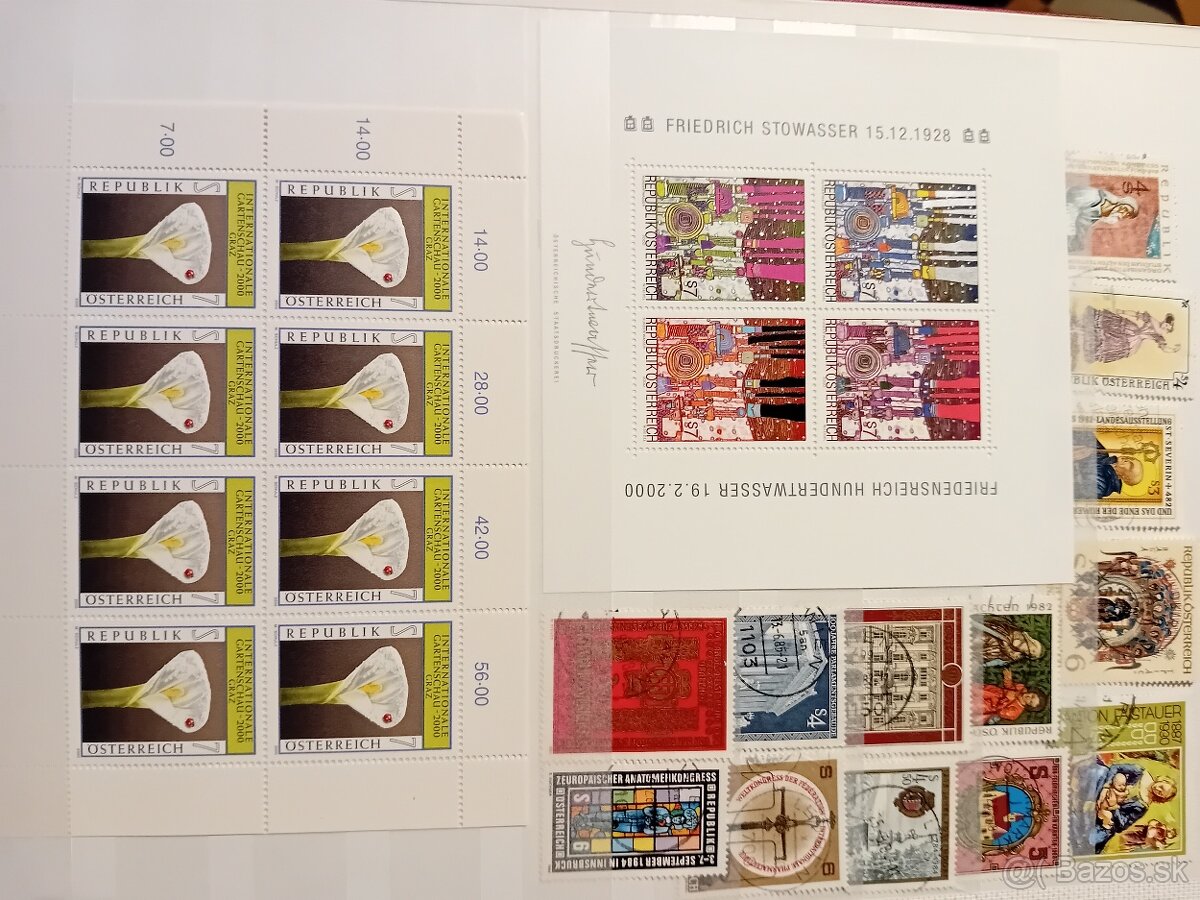 Známky Rakúsko v albume - 7