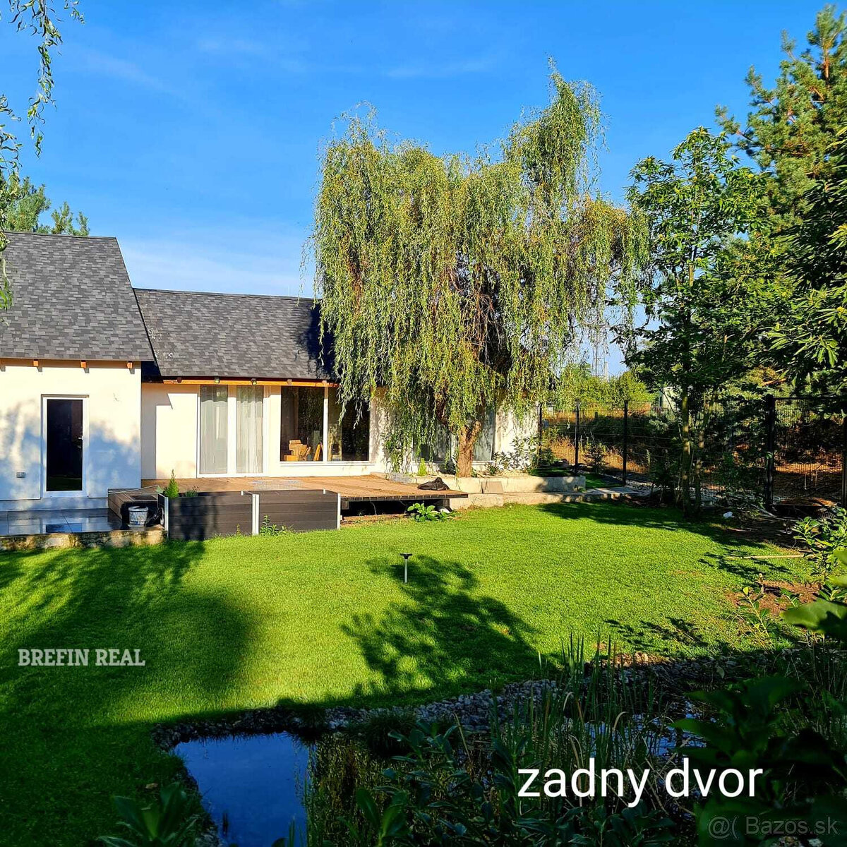 Štýlový 120 m2 ENERGETICKY úsporný DREVODOM s bazénom, POZEM - 7