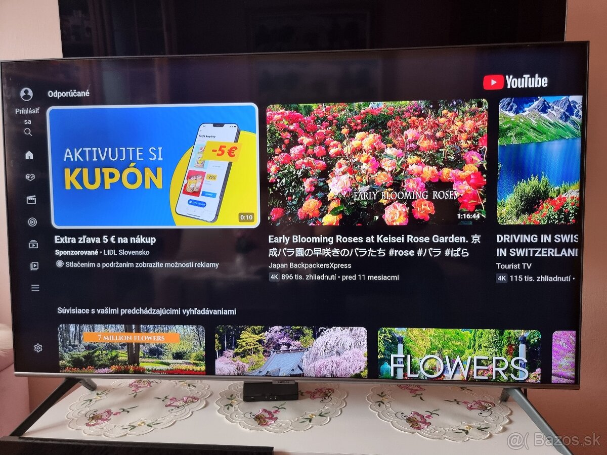 Predám Smart LED TV Samsung UE55NU7093U 4K UHD s Wi-Fi - 7