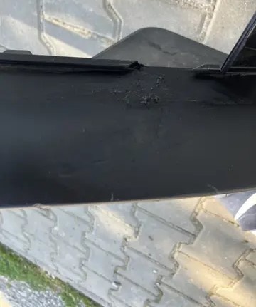 Predni naraznik audi a4 b8 07-12 cerny ostrik pdc - 7