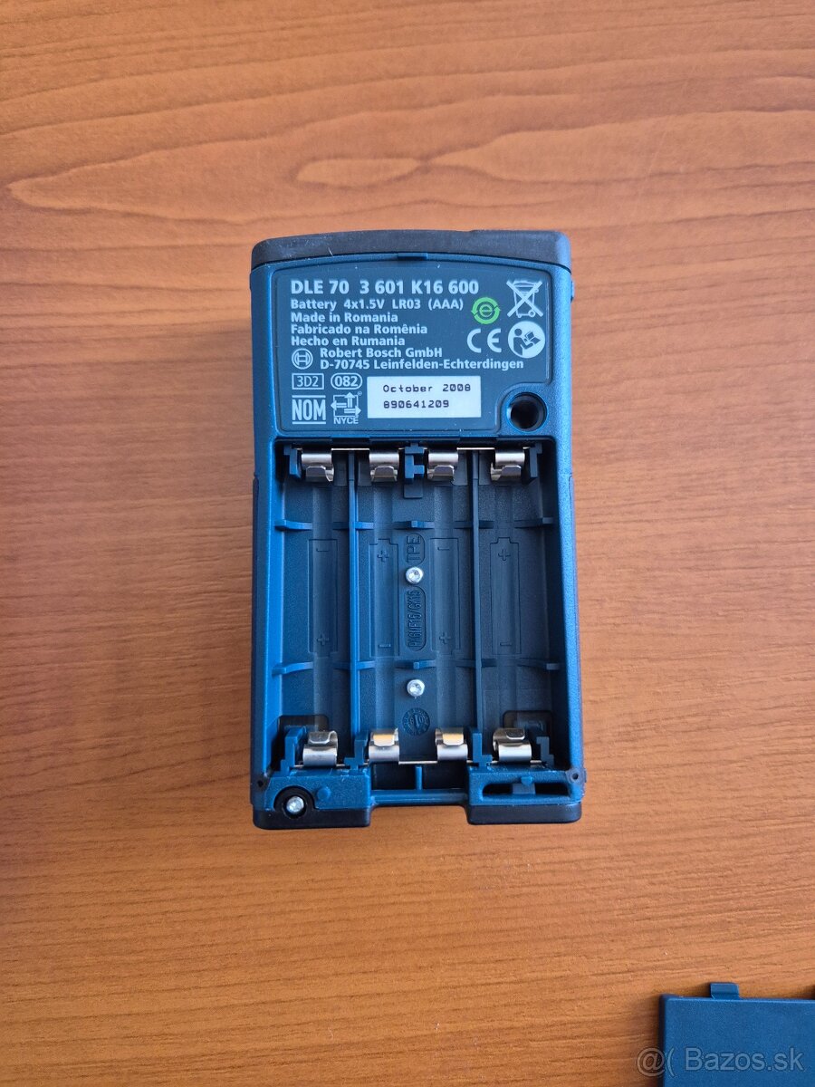 Laserový diaľkomer Bosch DLE 70 – nepoužitý - 7