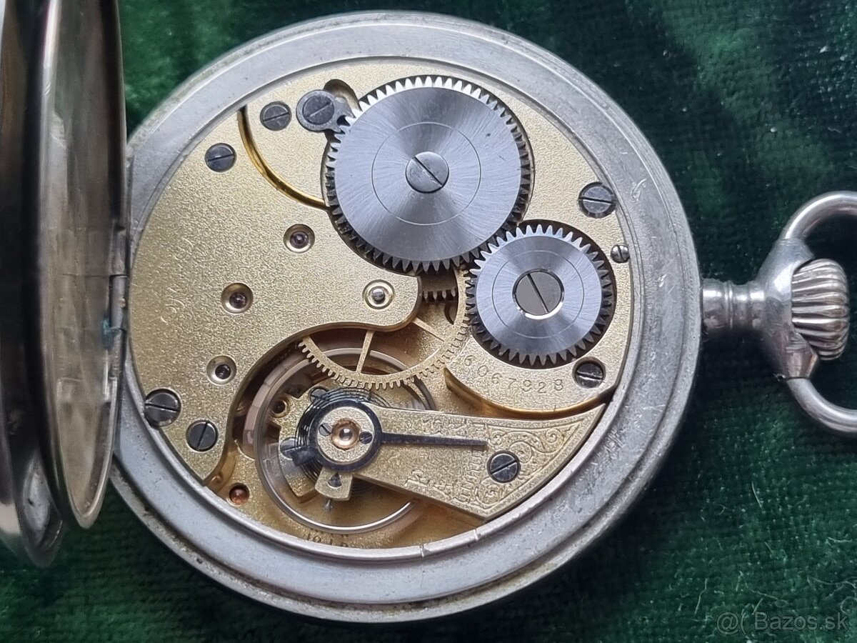 Omega,vreckové hodinky. - 7