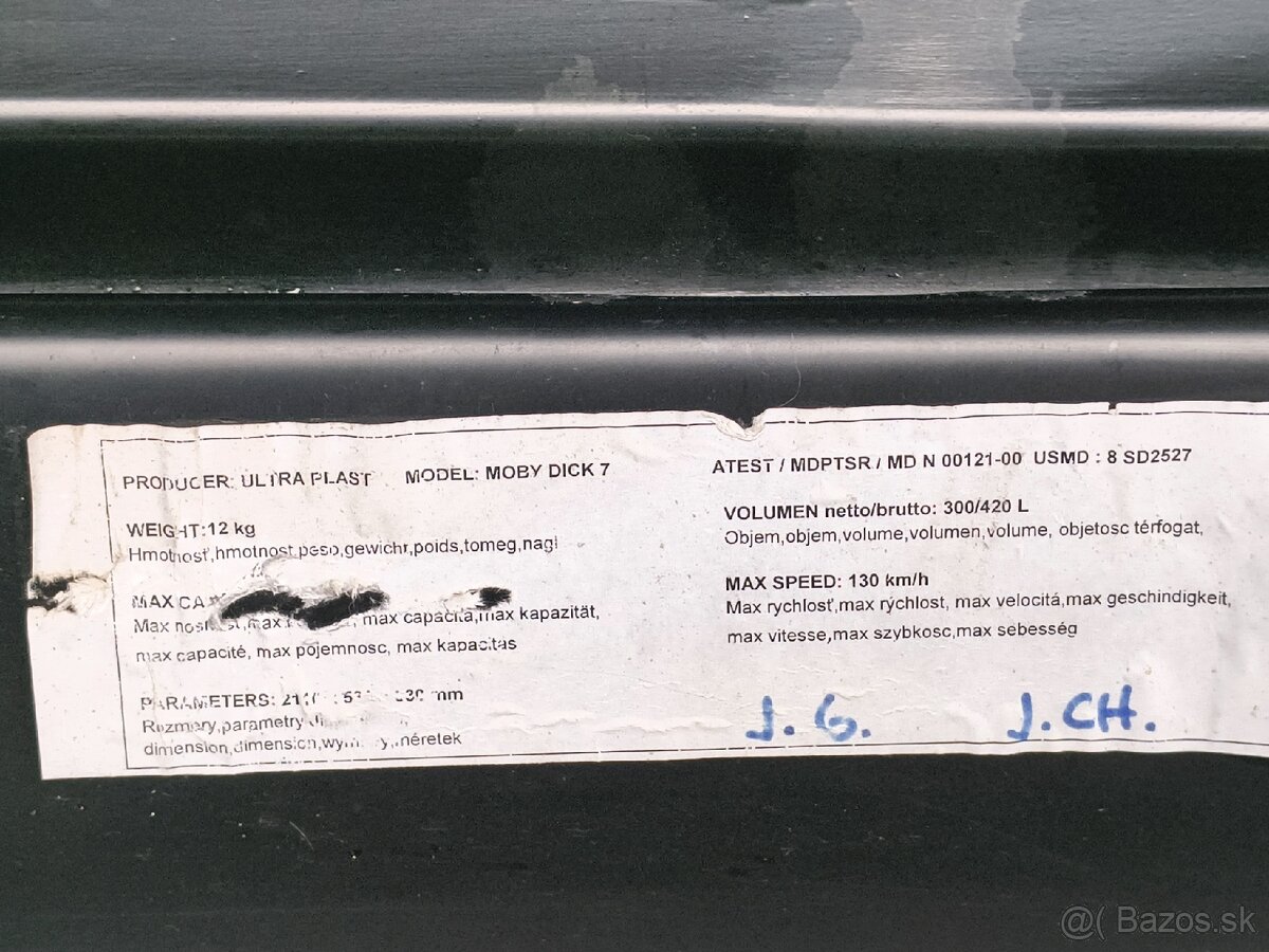 Truhla, strešny box, - 7