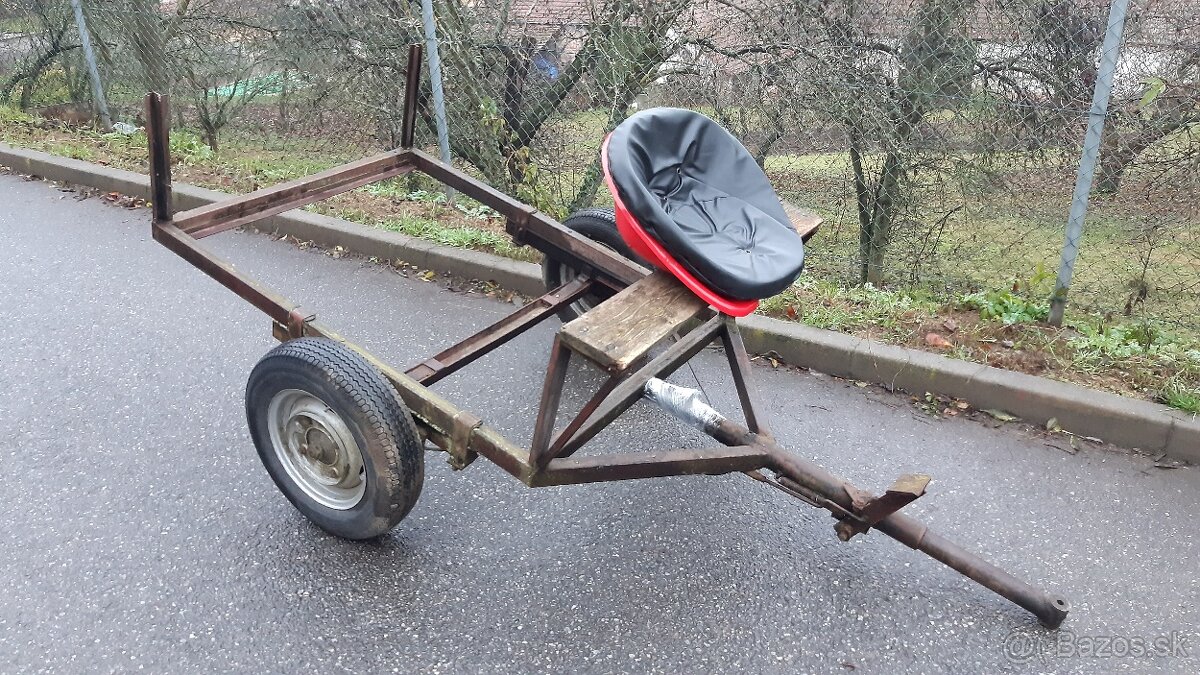 SEDÁK, polstrovanie, na traktor, teru, agzat, Zetor, vozík - 7