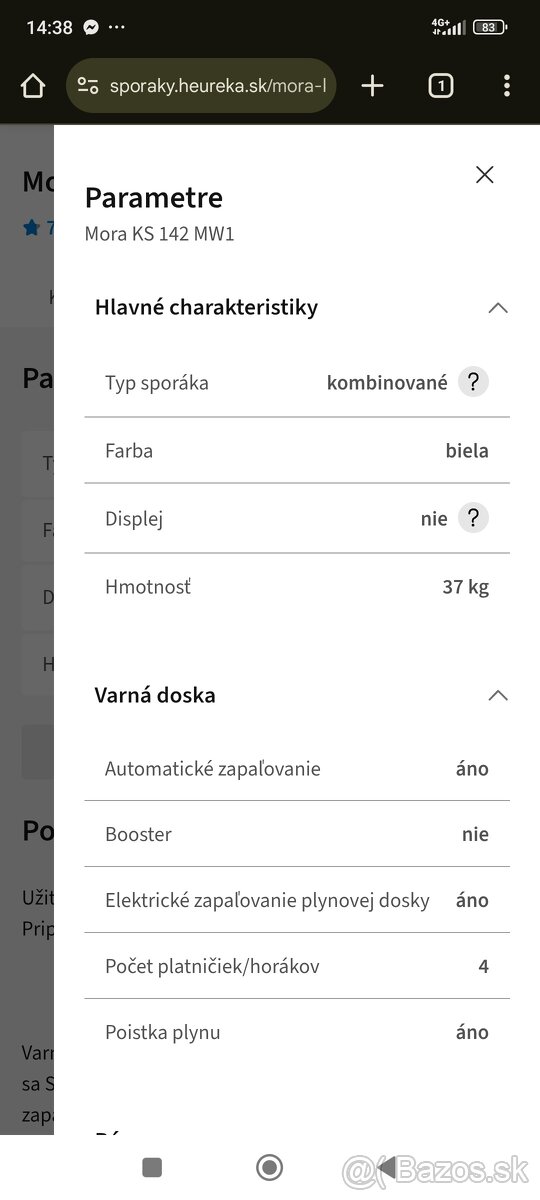 Kombinovaný sporák - 7