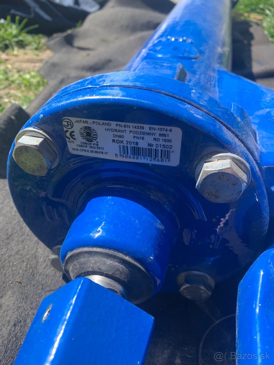Predam podzemny hydrant DN80 PN16 novy nepouzity - 7