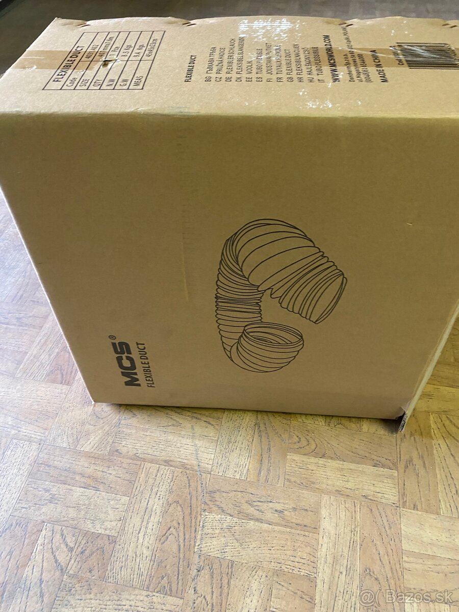 Pružná hadica k ohrievačom a ventilácii - 7