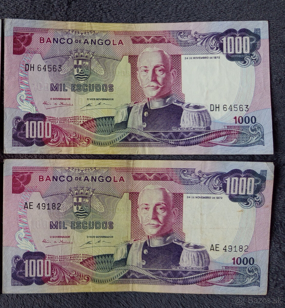 Vzácnejšie bankovky Angola - 7