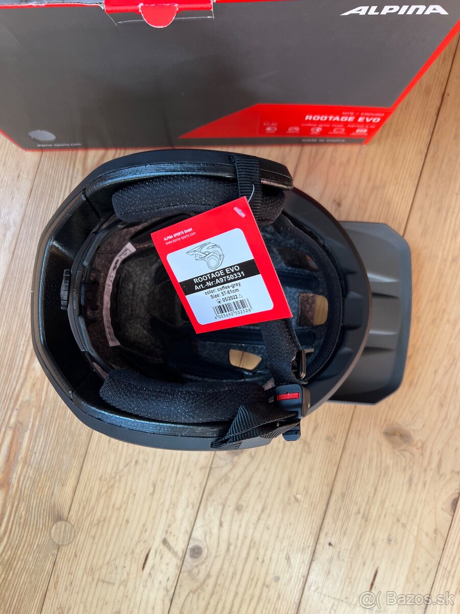 ALPINA Rootage EVO prilba, coffee grey L - 7