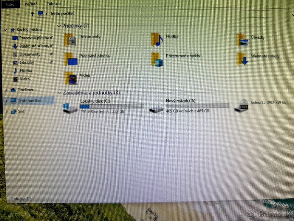 Starší herný PC AMD Phenom X4 965 , 8GB RAM , Radeon HD 7950 - 7