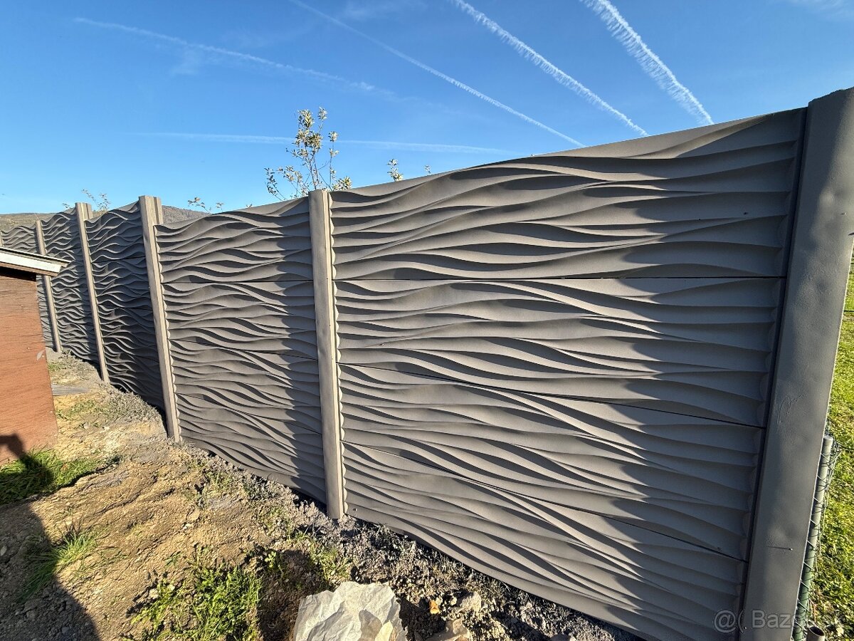 Jesenný výpredaj- Bezpórové vibroliate oplotenie - 7