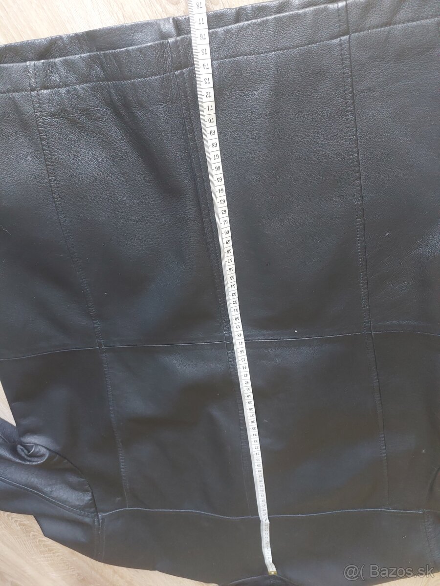Pánsky kožený kabát Kcero č. 50 (L) - 7