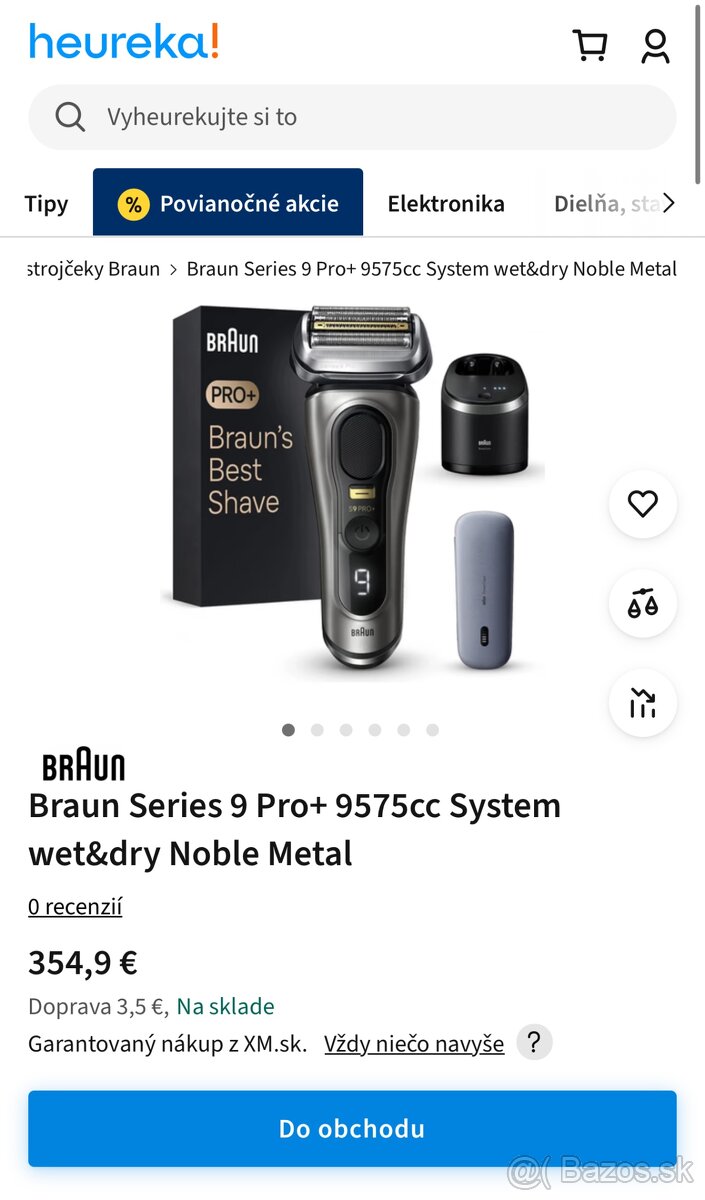 Braun Series 9 Pro+ PowerCase - holiaci strojček - 7