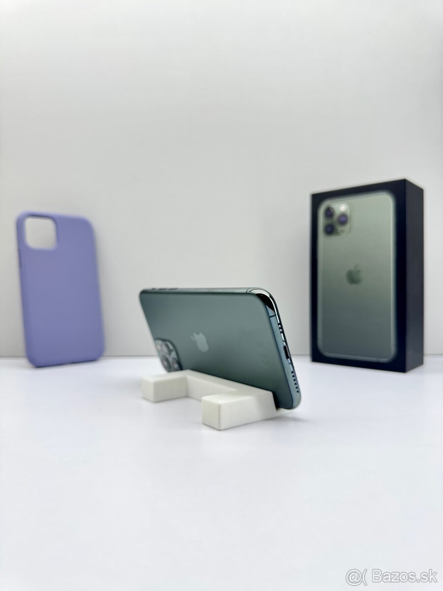 iPhone 11 PRO MIDNIGHT GREEN TOP STAV 100% BATÉRIA - 7
