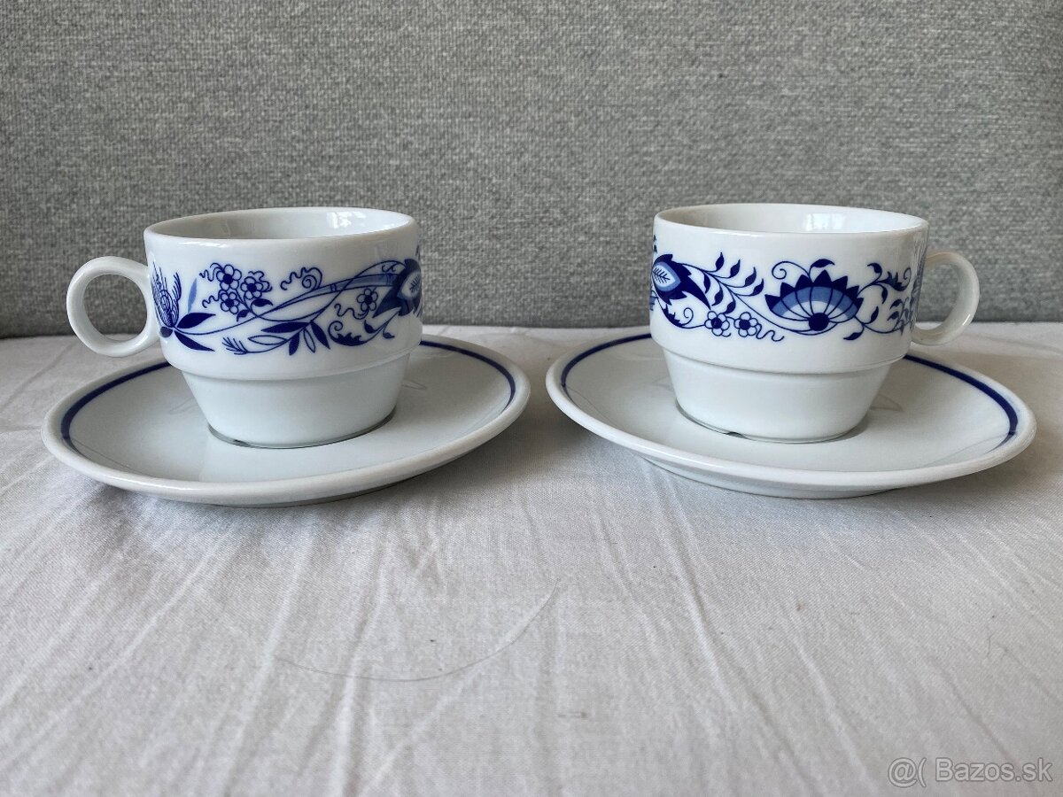 Gastro šálky na kávu vzor cibuliak - 7