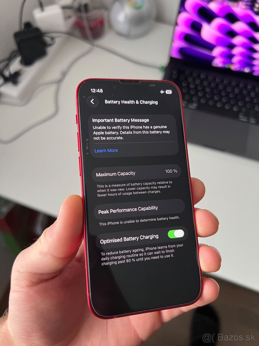 iPhone 13 mini 128gb 100% - 7