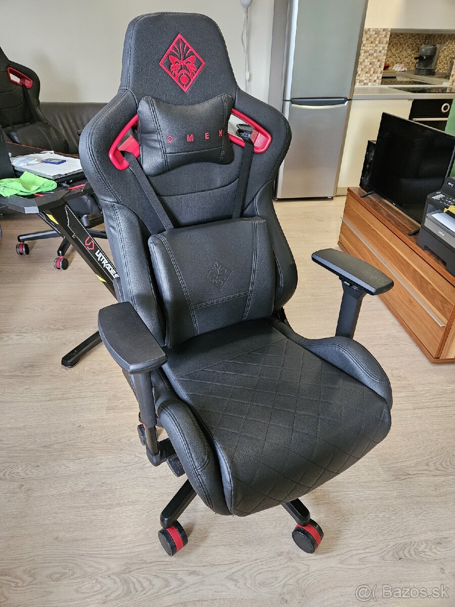 Kreslo HP Omen Citadel gaming chair STAV NOVEJ STOLICKY - 7
