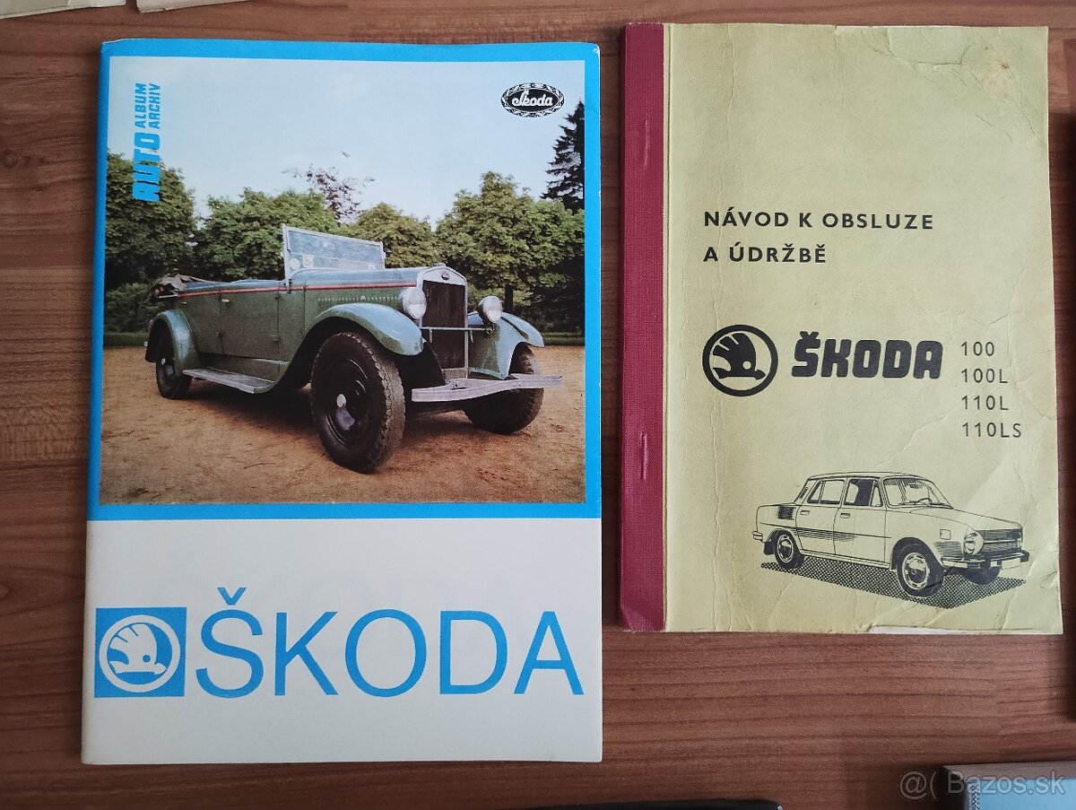 Brožúry na jawa ČZ Dneper M72, MB 750 a ŠKODA atď - 7