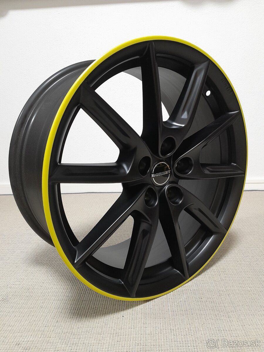 Alu disky R18 5x112 Et48 8J Borbet Audi Škoda Seat Vw - 7