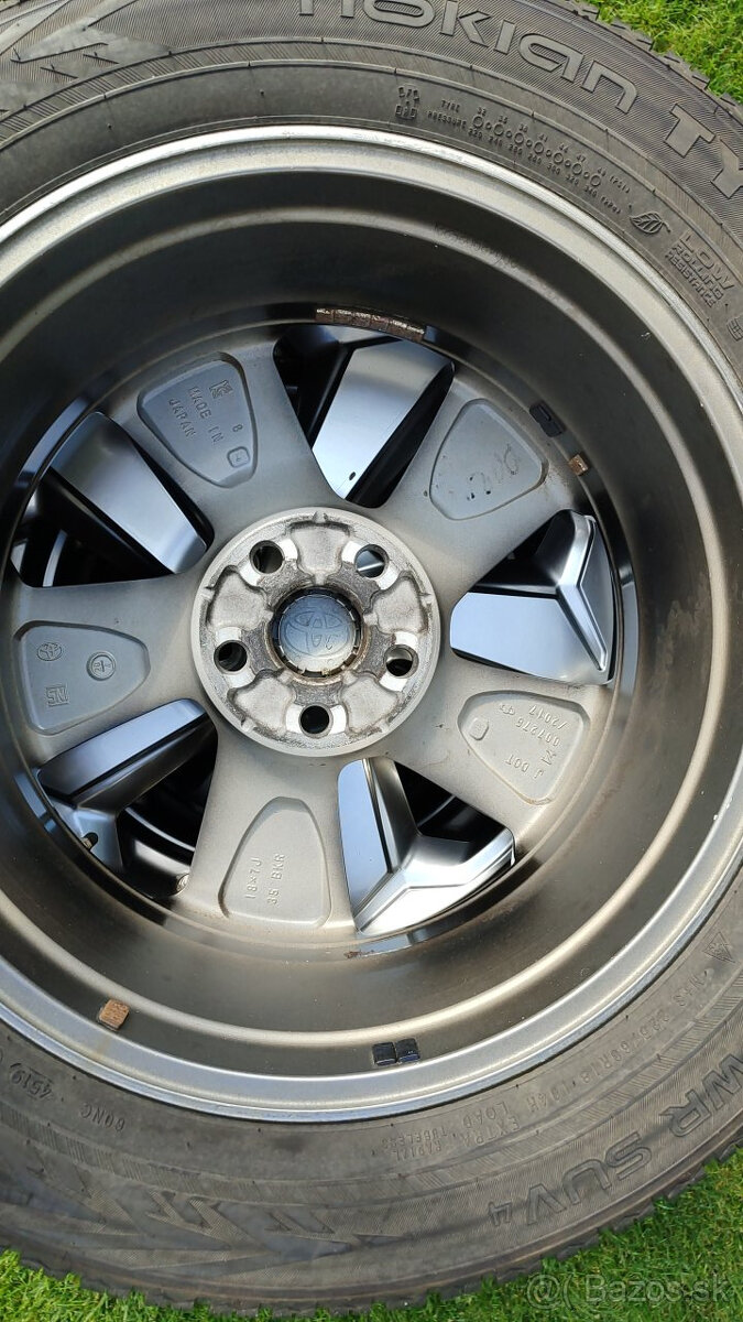 TOYOTA RAV4 originál disky 225/60 R18 5x114,3 18x7J ET35 - 7