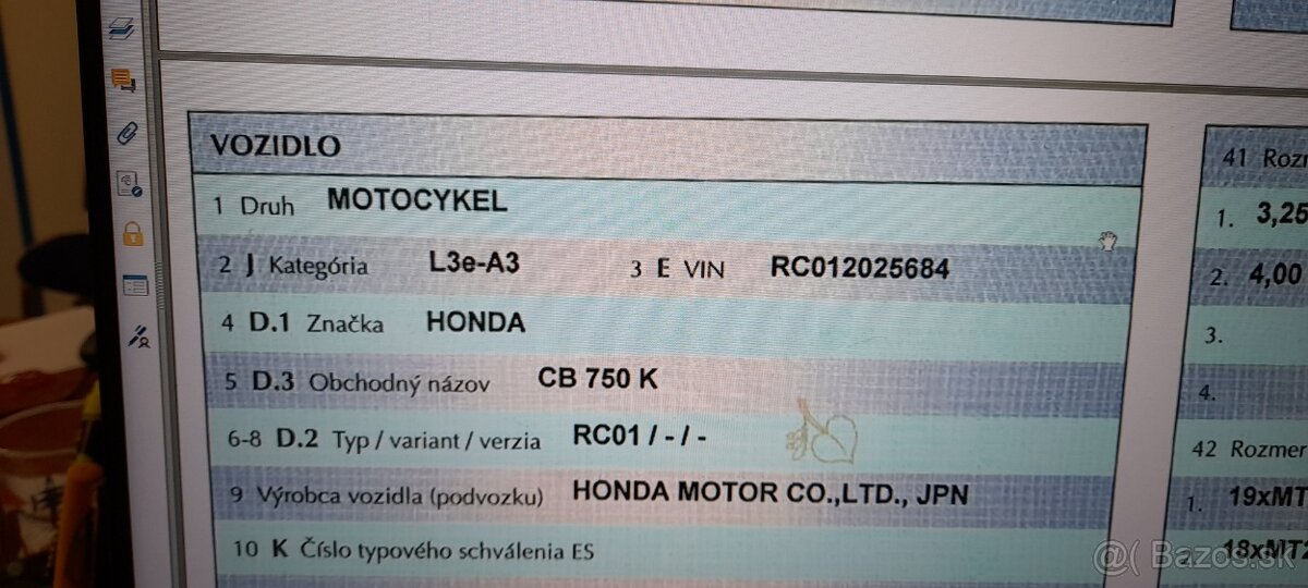 HONDA CB 750 K (RC01) - 7