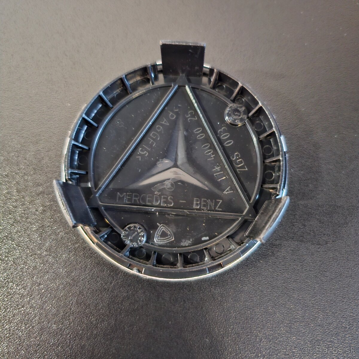 ✅MERCEDES✅ KRYTKY KOLIES S PRSTENCOM - STRIEBORNE 75 MM - 7