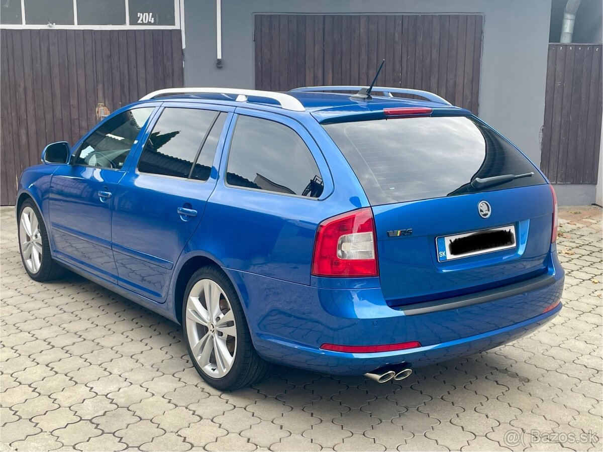 ŠKODA OCTAVIA 2 RS DSG 2,0 tdi 125 kw Race Blue WEBASTO - 7