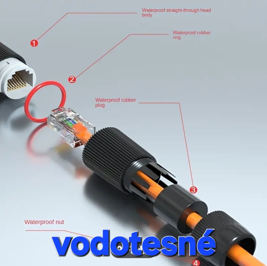VODOTESNA RJ45 LAN SPOJKA - 7