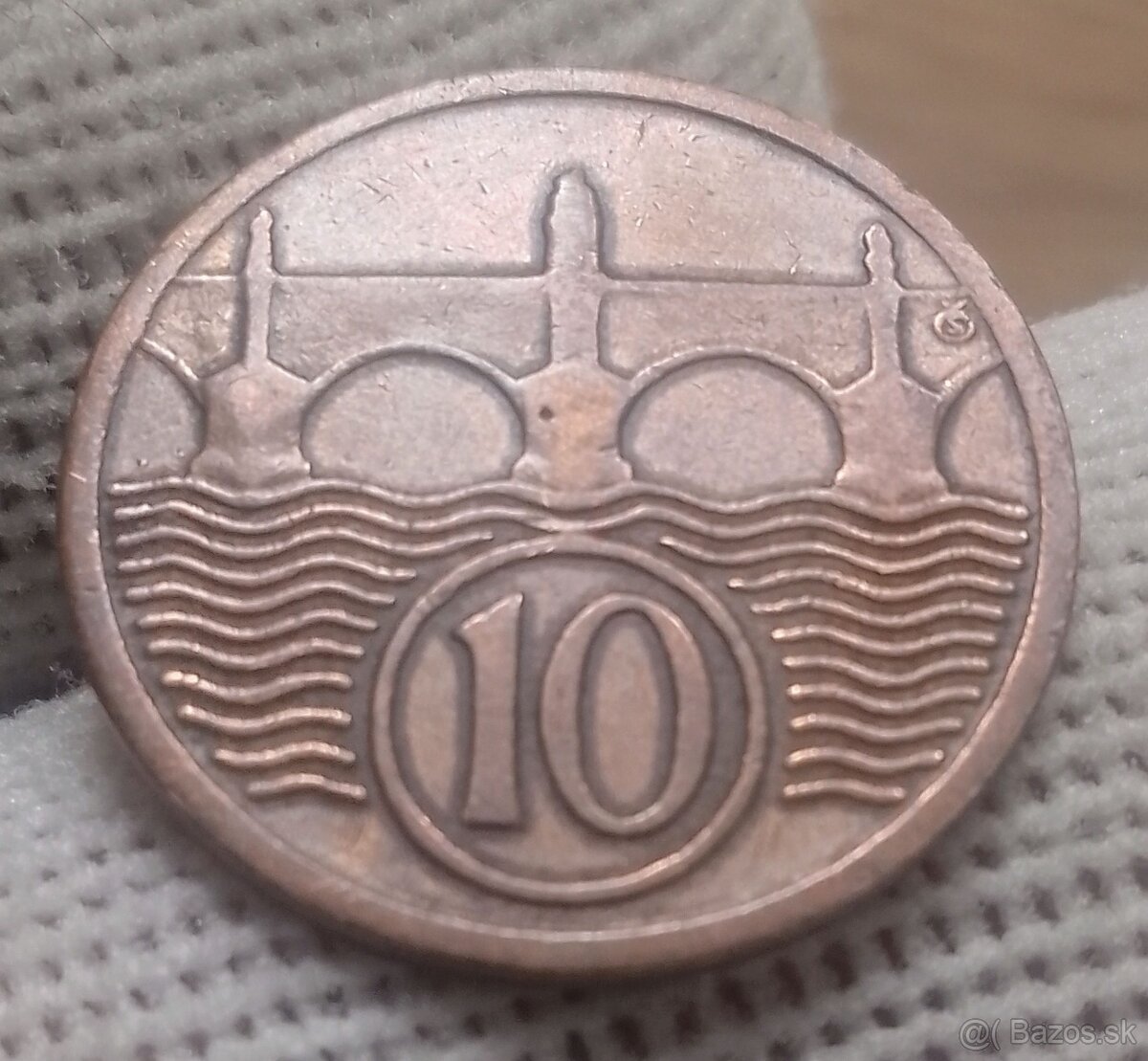 Československé medené 10haliere. - 7