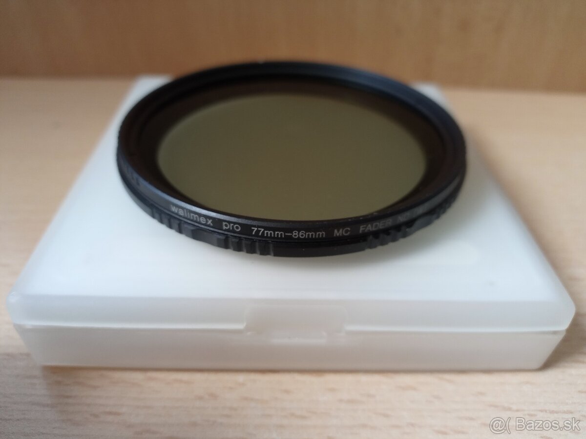 Variabilné ND filtre 62mm/72mm/77mm - 7