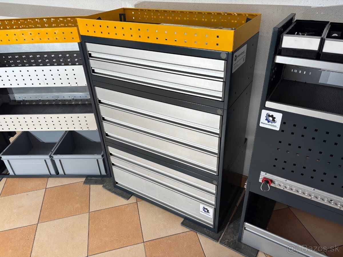 Wurth Regále do úžitkových vozidiel Trafic Custom T6 - 7