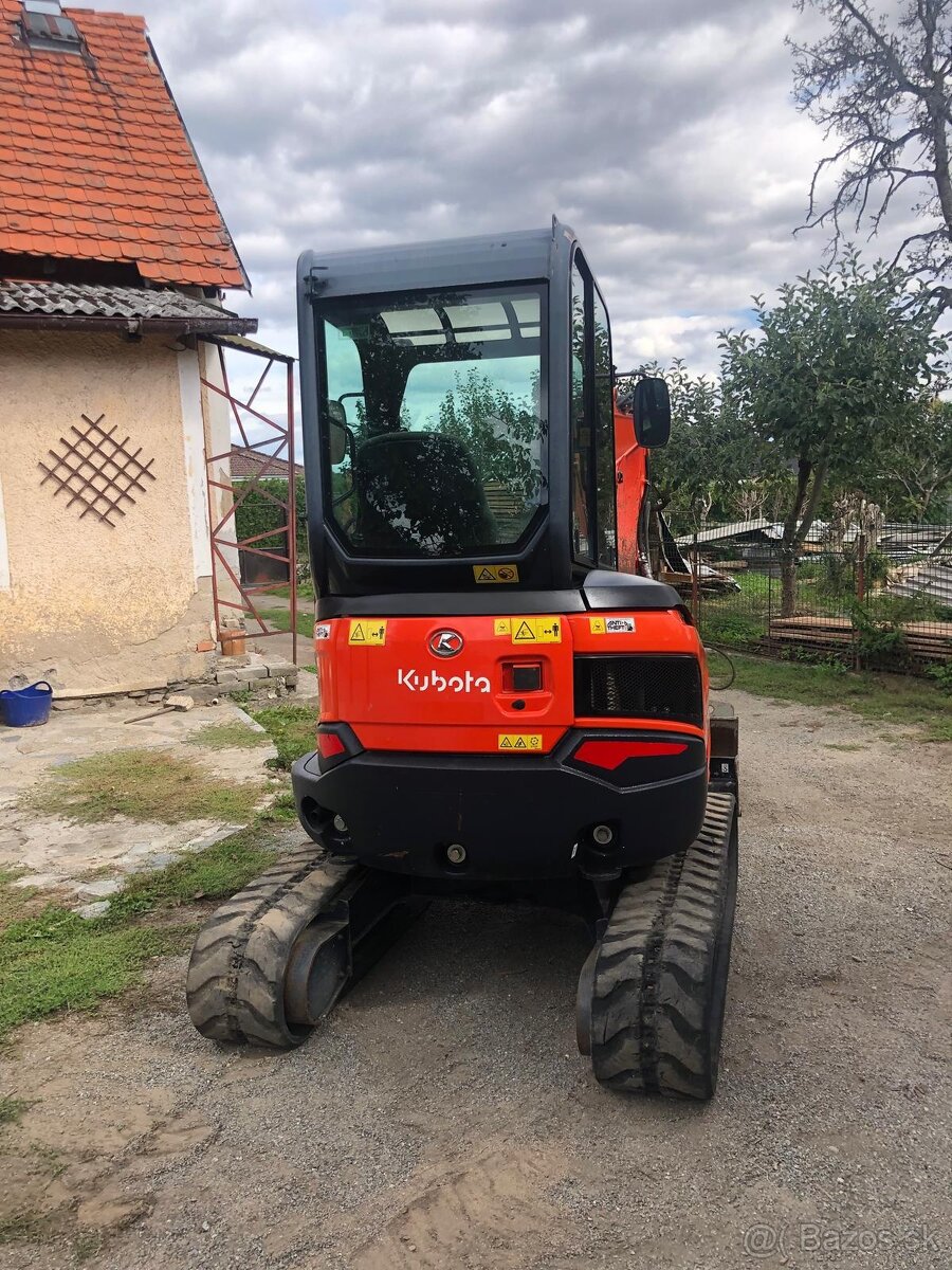 Pásový bagr Kubota U27 - 4 - 7