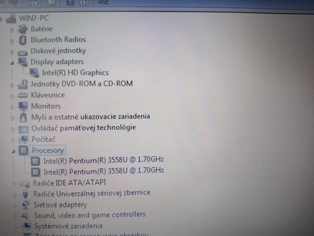 predám 15,6" notebook chiliGREEN / 4gb ram / Windows 7 - 7