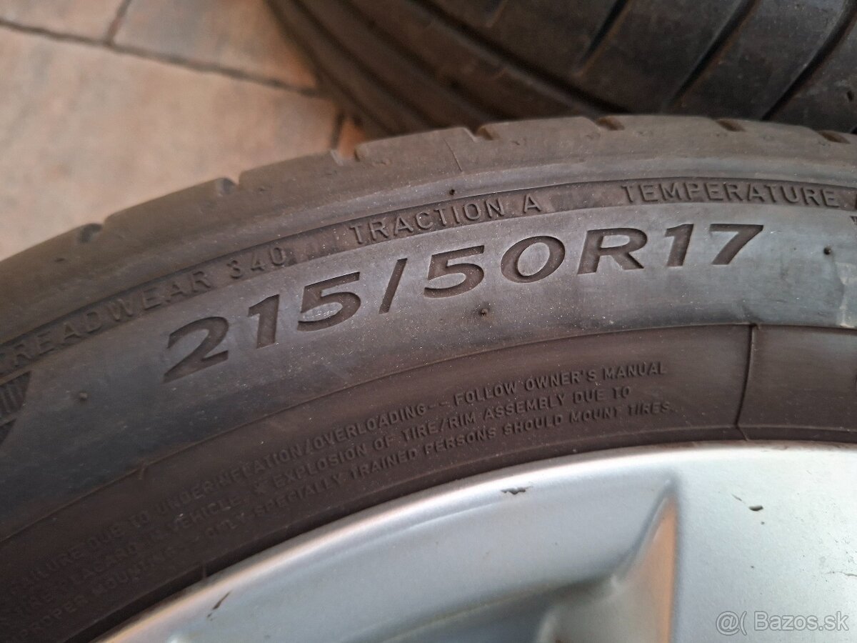 Predám hlinikové disky Mazda 6/SW--R17 - 7