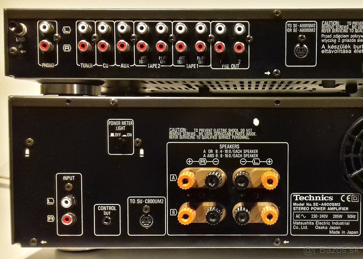 Zostava TECHNICS equalizer,tuner,CD,tape deck,predz,zos= X04 - 7