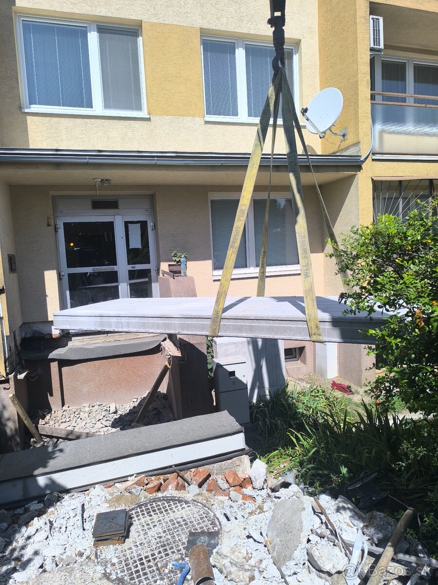 Autodoprava s hydraulickým rukou - 7