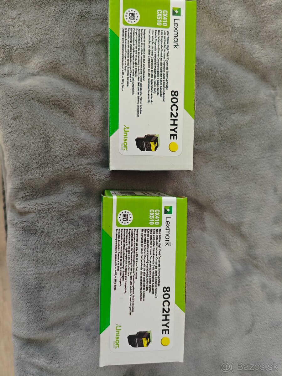 Nové tonery LEXMARK (X950X2CG, 80C2HYE) - 7