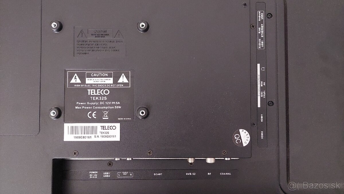 Televízor do ksravanu TELECO TEK32S poškodený displej - 7