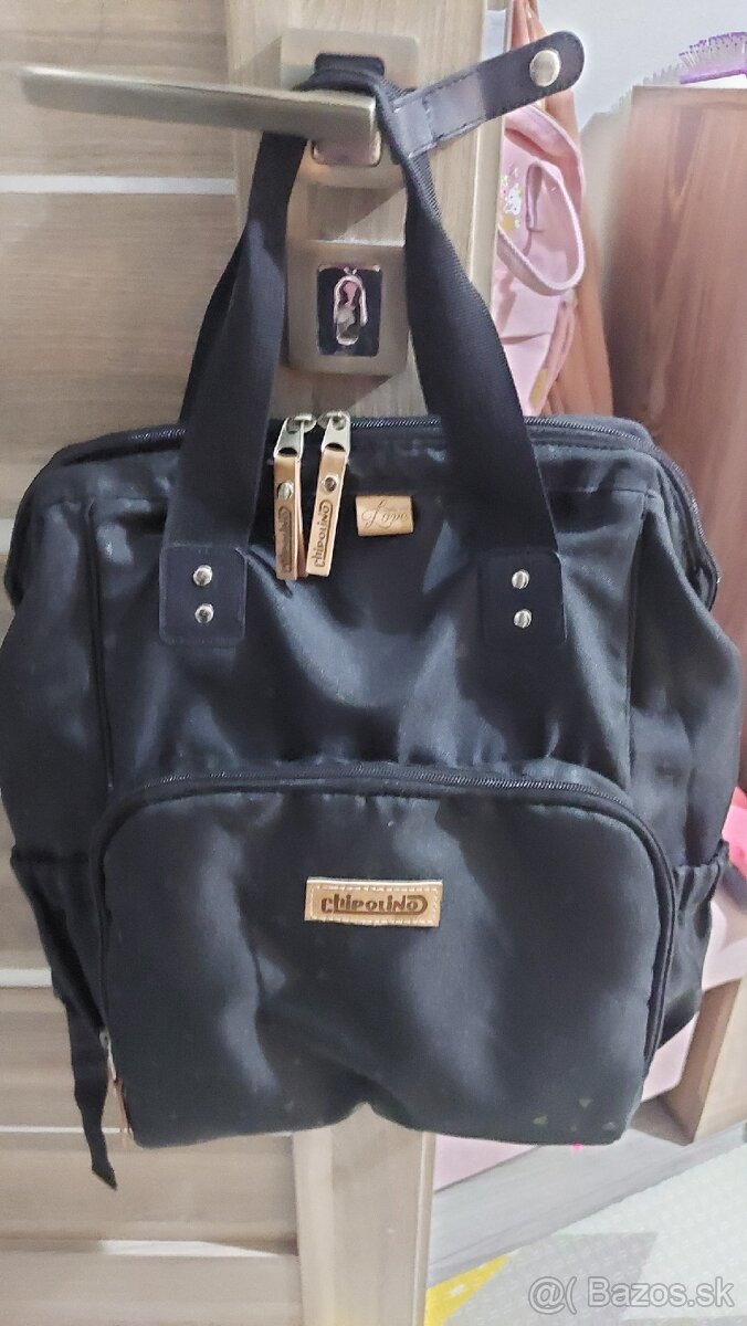 Taška na kočík čierna - 7