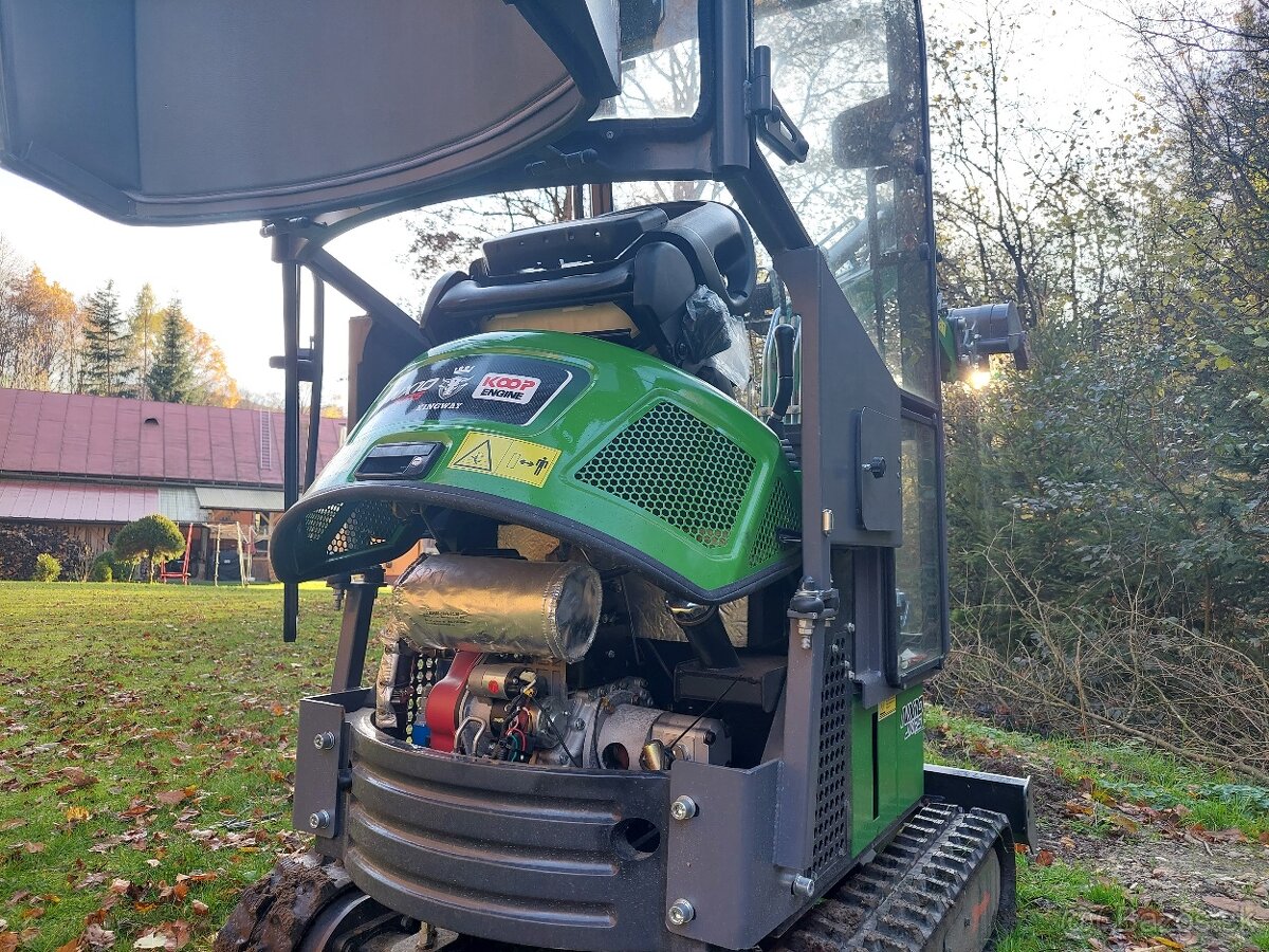 Predám minibáger NX11JK RS. - 7