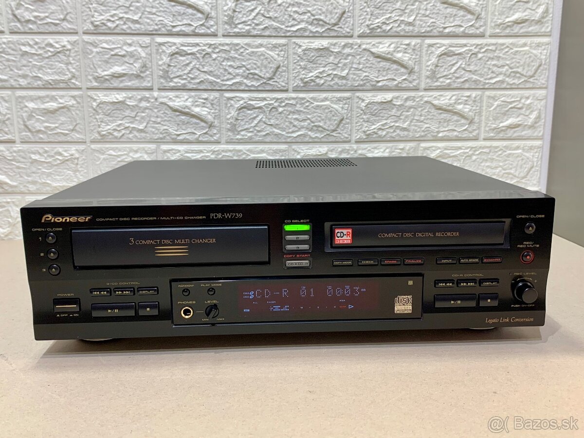 Pioneer PDR-W739 …. CD rekordér - 7