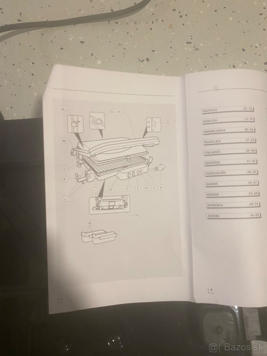 Predám elektricky gril Grundig - 7