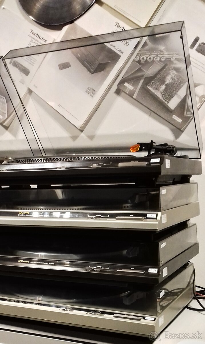 SERIA gramofon TECHNICS GR1 poloautomat + plny automat Japan - 7