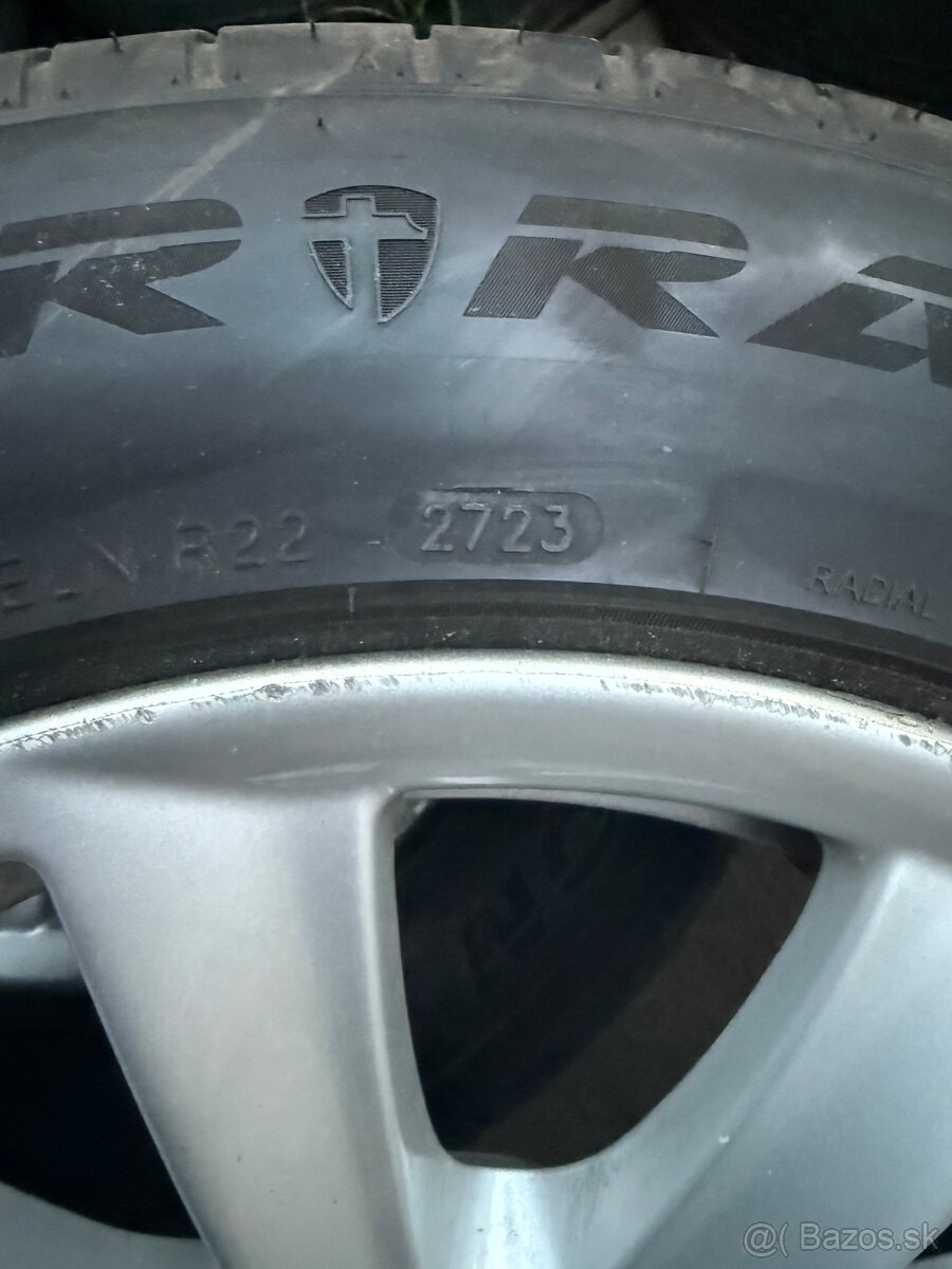 Predám letnú sadu Alu diskou na BMW r17 - 7