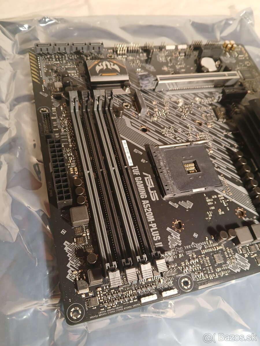 Predám základnú dosku ASUS TUF GAMING A520M-PLUS II (AM4) - 7