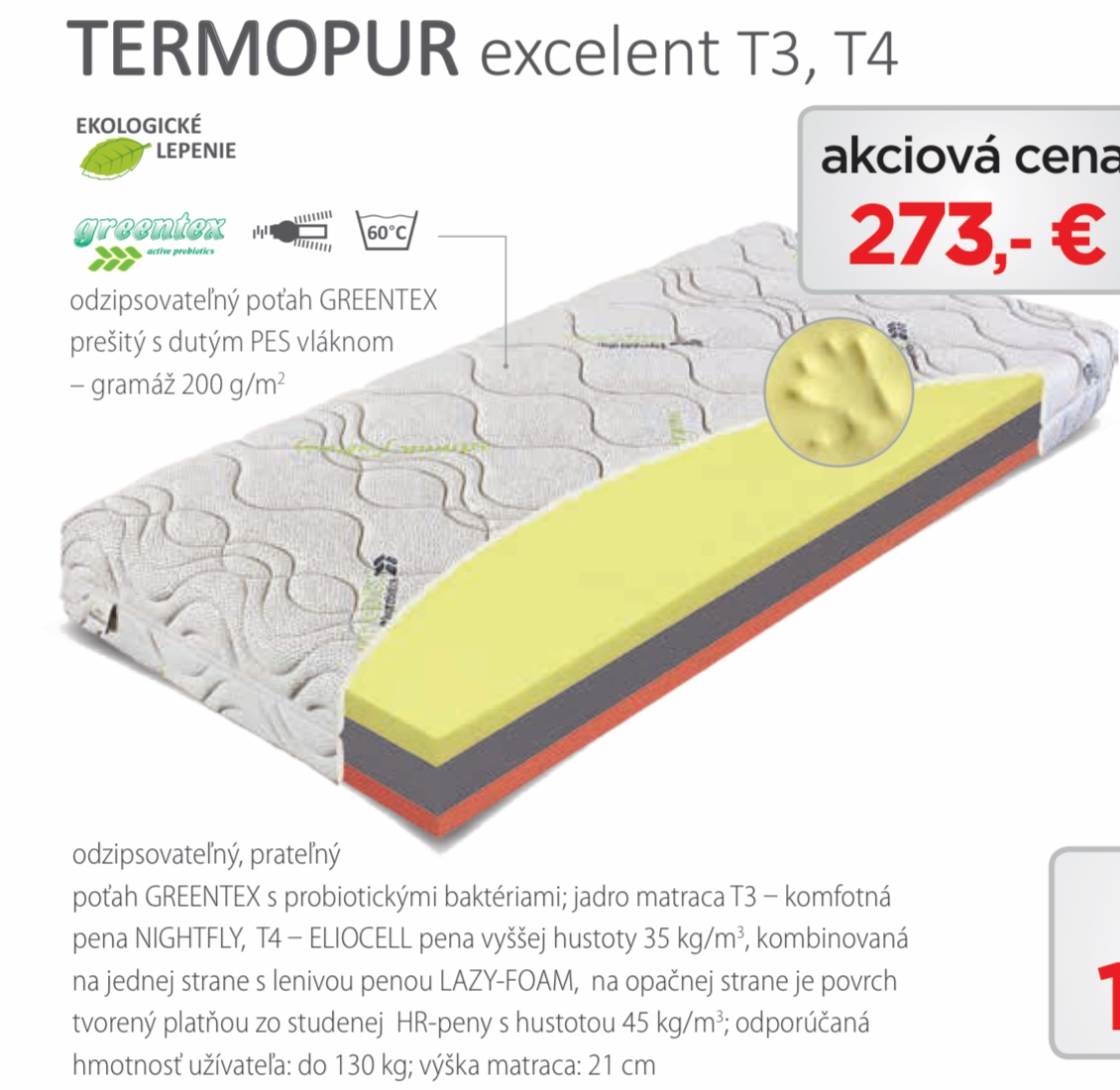 2ks matrac Termopur Zn.Materasso - 7